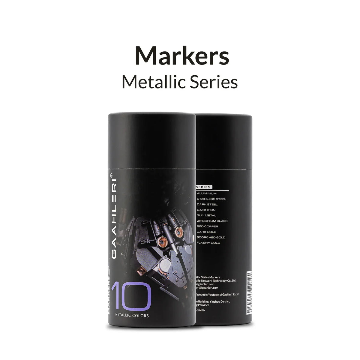 Gaahleri Metallic Series Markers