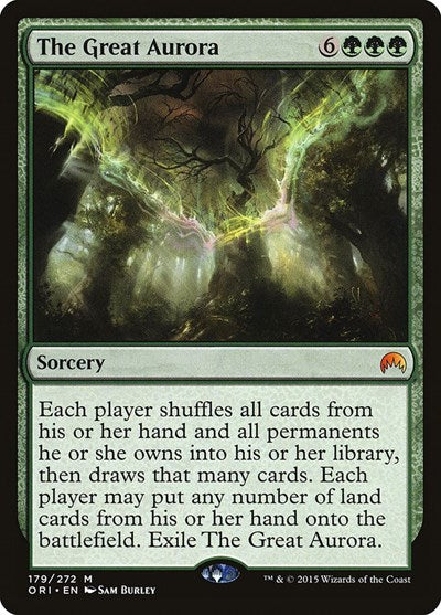 The Great Aurora (ORI) #179 Mythic Rare (Lightly Played) Magic Origins Magic: The Gathering: 2015