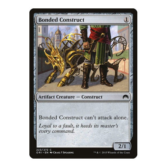 Bonded Construct (ORI) #223 Common (Lightly Played) Magic Origins Magic: The Gathering: 2015
