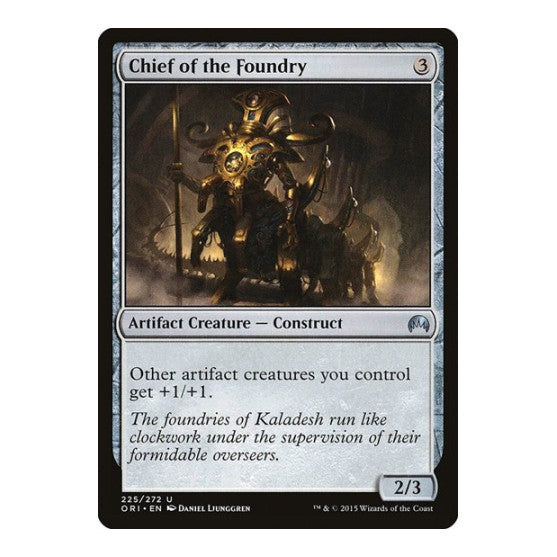 Chief of the Foundry (ORI) #225 Uncommon (Lightly Played) Magic Origins Magic: The Gathering: 2015