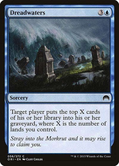 Dreadwaters (ORI) #56 Common (Foil Lightly Played) Magic Origins Magic: The Gathering: 2015