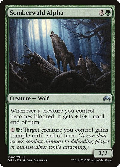 Somberwald Alpha (ORI) #198 Uncommon Magic Origins Magic: The Gathering: 2015