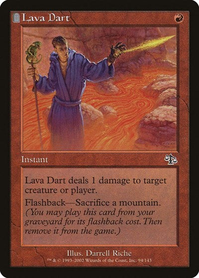 Lava Dart (JUD) #94 Common (Lightly Played) Judgment Magic: The Gathering: 2002