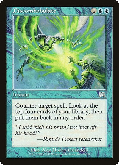 Discombobulate (ONS) #79 Uncommon (Lightly Played) Onslaught Magic: The Gathering: 2002