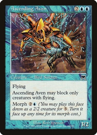 Ascending Aven (ONS) #68 Common (Moderately Played) Onslaught Magic: The Gathering: 2002