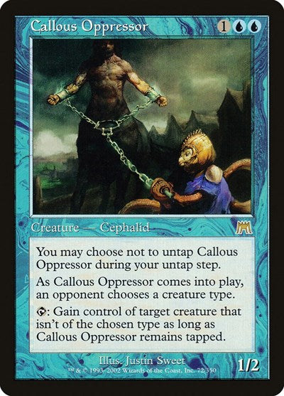 Callous Oppressor (ONS) #72 Rare (Lightly Played) Onslaught Magic: The Gathering: 2002