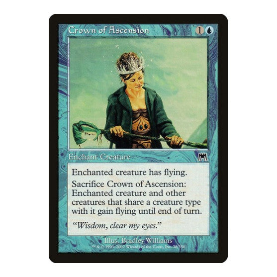 Crown of Ascension (ONS) #78 Common (Heavily Played) Onslaught Magic: The Gathering: 2002