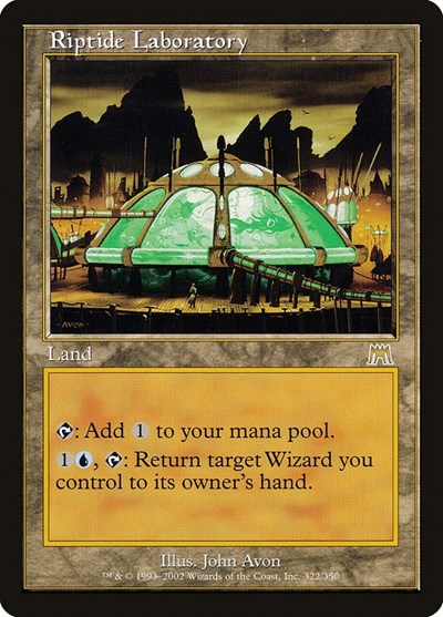 Riptide Laboratory (ONS) #322 Rare Onslaught Magic: The Gathering: 2002