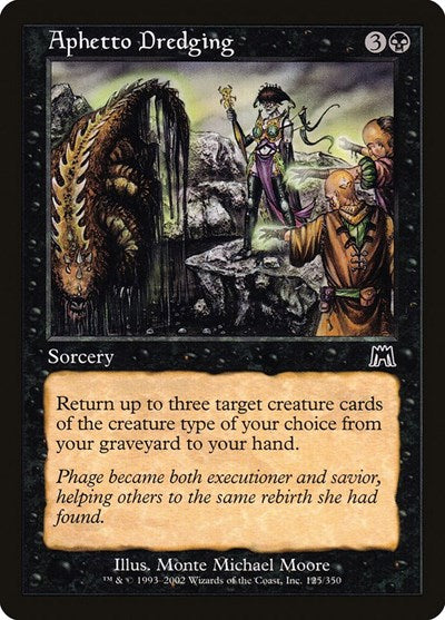 Aphetto Dredging (ONS) #125 Common (Heavily Played) Onslaught Magic: The Gathering: 2002