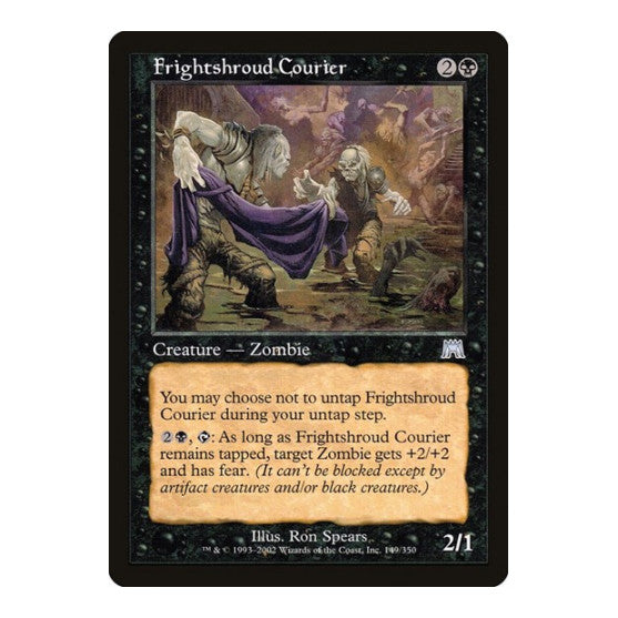 Frightshroud Courier (ONS) #149 Uncommon Onslaught Magic: The Gathering: 2002