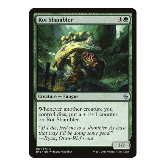 Rot Shambler (BFZ) #187 Uncommon Battle for Zendikar Magic: The Gathering: 2015