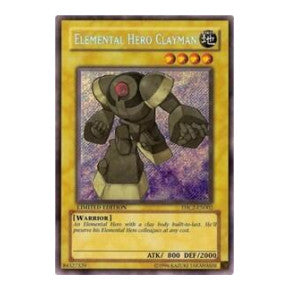 Elemental HERO Clayman (EHC2) #EHC2-EN002 Secret Rare (Limited Damaged) Elemental Hero Collection 2 YuGiOh: 2007