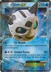 Glalie EX (BKT) #34/162 Ultra Rare XY - BREAKthrough Pokemon: 2015