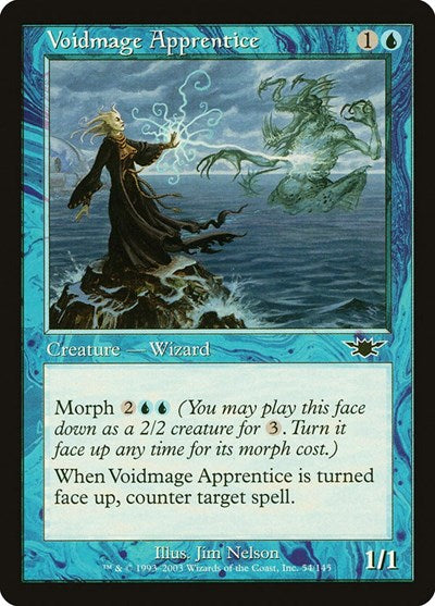 Voidmage Apprentice (LGN) #54 Common (Lightly Played) Legions Magic: The Gathering: 2003