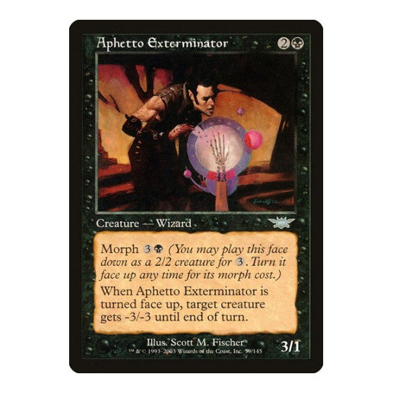 Aphetto Exterminator (LGN) #59 Uncommon (Lightly Played) Legions Magic: The Gathering: 2003