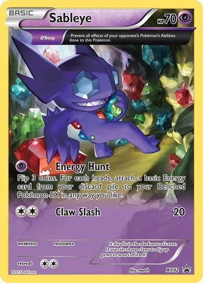 Sableye - XY92 (PR) #XY92 Promo XY Promos Pokemon: 2013