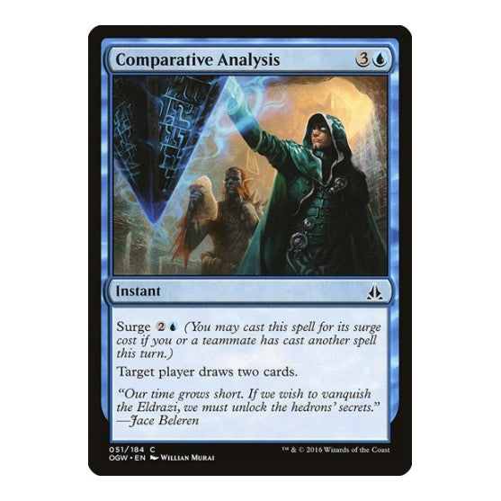 Comparative Analysis (OGW) #51 Common (Lightly Played) Oath of the Gatewatch Magic: The Gathering: 2016
