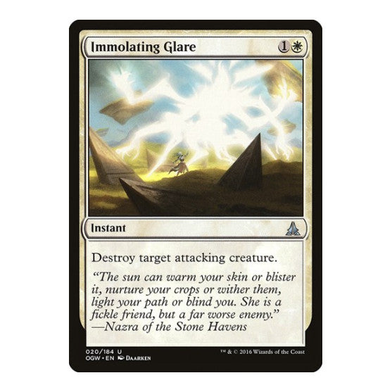 Immolating Glare (OGW) #20 Uncommon (Lightly Played) Oath of the Gatewatch Magic: The Gathering: 2016
