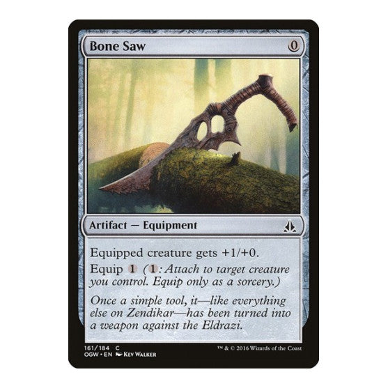 Bone Saw (OGW) #161 Common (Lightly Played) Oath of the Gatewatch Magic: The Gathering: 2016