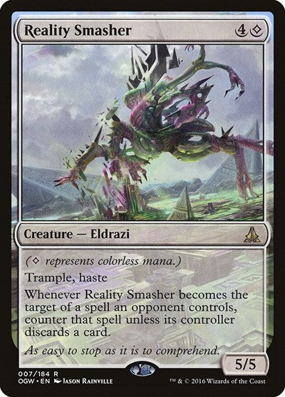 Reality Smasher (OGW) #7 Rare (Moderately Played) Oath of the Gatewatch Magic: The Gathering: 2016