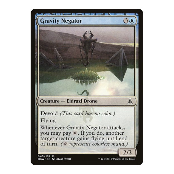 Gravity Negator (OGW) #45 Common (Lightly Played) Oath of the Gatewatch Magic: The Gathering: 2016