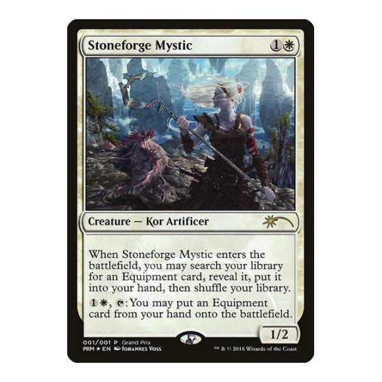 Stoneforge Mystic (GPP) #1 Promo (Foil Lightly Played) Grand Prix Promos Magic: The Gathering: 2026
