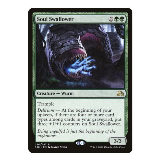 Soul Swallower (SOI) #230 Rare (Foil Lightly Played) Shadows over Innistrad Magic: The Gathering: 2016