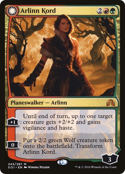 Arlinn Kord (SOI) #243 Mythic Rare (Lightly Played) Shadows over Innistrad Magic: The Gathering: 2016