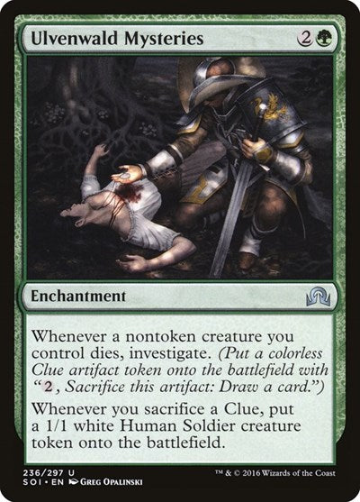 Ulvenwald Mysteries (SOI) #236 Uncommon (Lightly Played) Shadows over Innistrad Magic: The Gathering: 2016