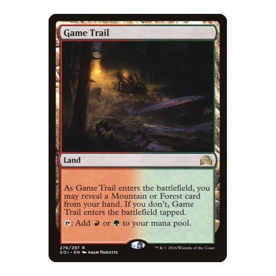 Game Trail (SOI) #276 Rare Shadows over Innistrad Magic: The Gathering: 2016
