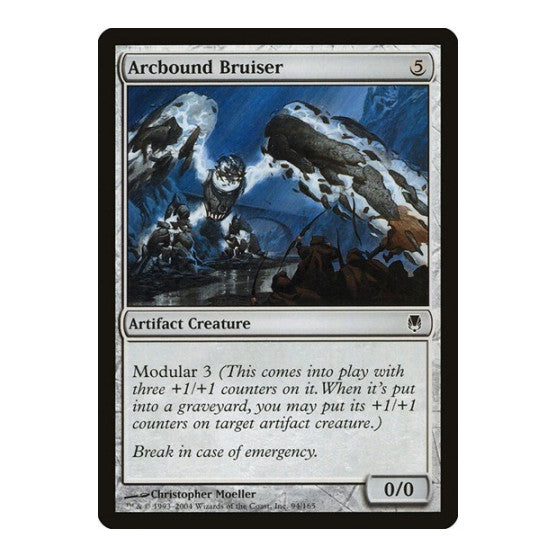Arcbound Bruiser (DST) #94 Common (Moderately Played) Darksteel Magic: The Gathering: 2004