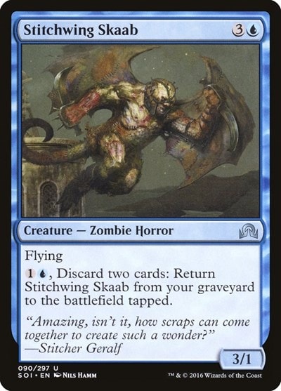 Stitchwing Skaab (SOI) #90 Uncommon (Lightly Played) Shadows over Innistrad Magic: The Gathering: 2016