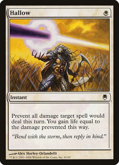 Hallow (DST) #4 Common Darksteel Magic: The Gathering: 2004