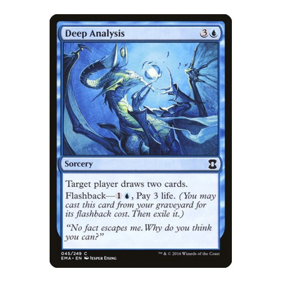 Deep Analysis (EMA) #45 Common Eternal Masters Magic: The Gathering: 2016