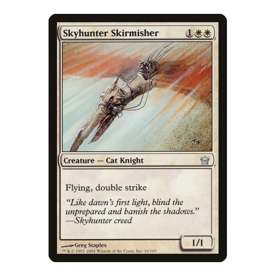 Skyhunter Skirmisher (5DN) #16 Uncommon (Lightly Played) Fifth Dawn Magic: The Gathering: 2004