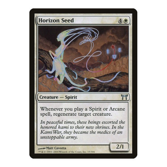 Horizon Seed (CHK) #15 Uncommon Champions of Kamigawa Magic: The Gathering: 2004
