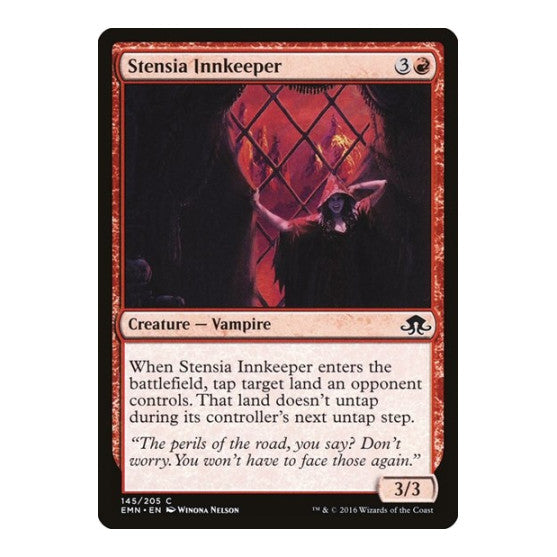 Stensia Innkeeper (EMN) #145 Common (Lightly Played) Eldritch Moon Magic: The Gathering: 2016
