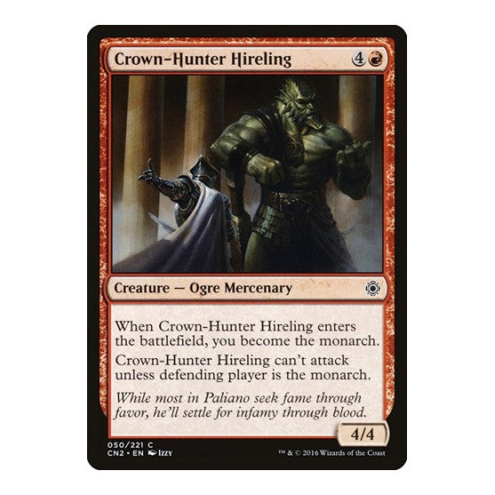 Crown Hunter Hireling (CN2) #50 Common Conspiracy: Take the Crown Magic: The Gathering: 2016