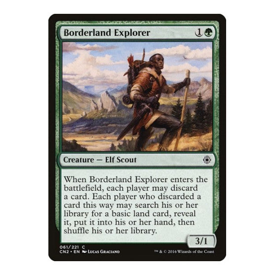 Borderland Explorer (CN2) #61 Common (Moderately Played) Conspiracy: Take the Crown Magic: The Gathering: 2016