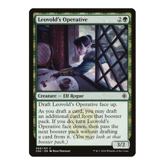 Leovold's Operative (CN2) #66 Common (Lightly Played) Conspiracy: Take the Crown Magic: The Gathering: 2016