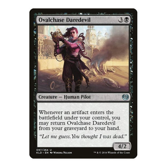 Ovalchase Daredevil (KLD) #97 Uncommon (Lightly Played) Kaladesh Magic: The Gathering: 2016