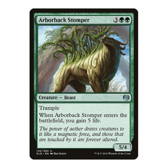 Arborback Stomper (KLD) #142 Uncommon (Lightly Played) Kaladesh Magic: The Gathering: 2016