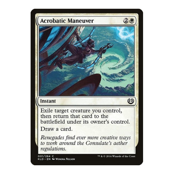Acrobatic Maneuver (KLD) #1 Common (Lightly Played) Kaladesh Magic: The Gathering: 2016