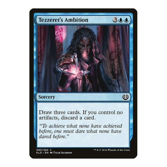 Tezzerets Ambition (KLD) #65 Common (Lightly Played) Kaladesh Magic: The Gathering: 2016