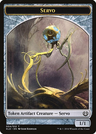 Servo Token 004 (KLD) #4 T (Lightly Played) Kaladesh Magic: The Gathering: 2016