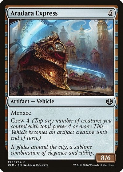Aradara Express (KLD) #195 Common (Lightly Played) Kaladesh Magic: The Gathering: 2016