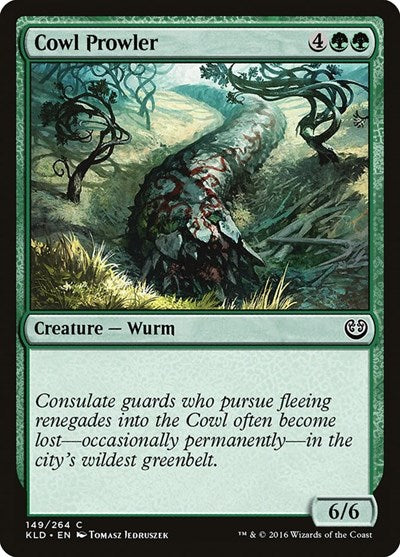 Cowl Prowler (KLD) #149 Common (Lightly Played) Kaladesh Magic: The Gathering: 2016