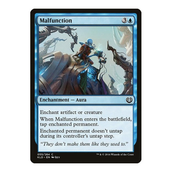 Malfunction (KLD) #55 Common Kaladesh Magic: The Gathering: 2016