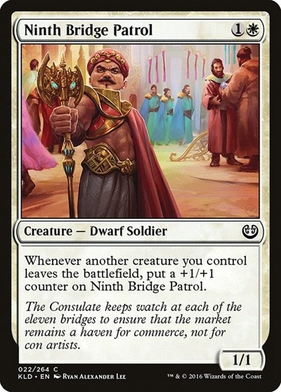 Ninth Bridge Patrol (KLD) #22 Common Kaladesh Magic: The Gathering: 2016
