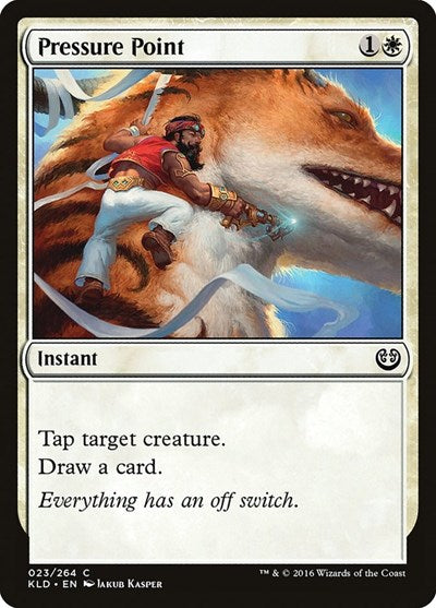 Pressure Point (KLD) #23 Common (Lightly Played) Kaladesh Magic: The Gathering: 2016